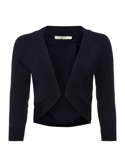 Jake*s Cocktail Bolero mit Raglanärmeln Marine Melange 1