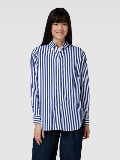 Polo Ralph Lauren Bluse mit Streifenmuster Marine 4