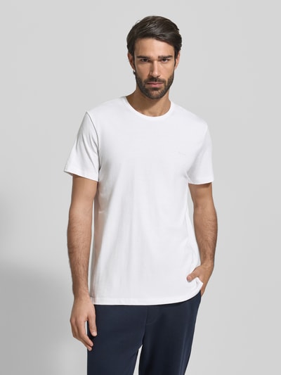 BOSS T-Shirt mit Rundhalsausschnitt im 2er-Pack Modell 'ComfortS' Weiss 4