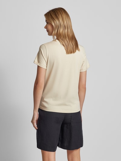 Tom Tailor T-Shirt mit Rundhalsausschnitt Beige 5