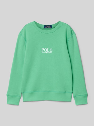 Polo Ralph Lauren Teens Sweatshirt mit Label-Stitching Gruen 1