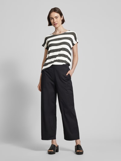 Vero Moda T-shirt met blokstrepen Zwart - 1