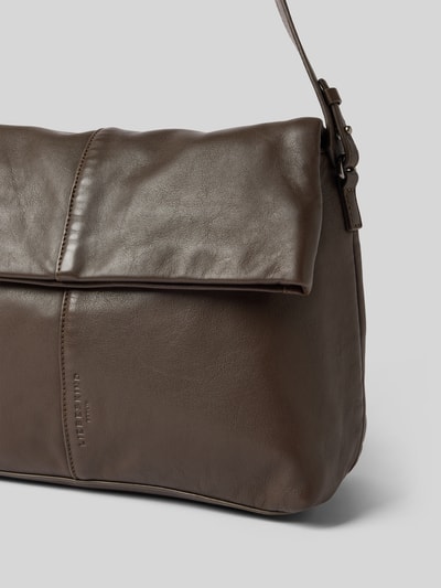 LIEBESKIND BERLIN Crossbody Bag aus echtem Leder Modell 'Fiona' Dunkelbraun 3