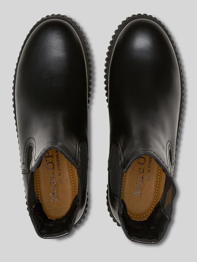 Marc O'Polo Buty chelsea z naturalnej skóry bydlęcej model 'Bianca' Czarny 4
