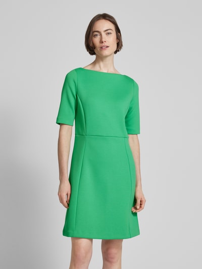 Zero Knielange jurk met boothals Groen - 4