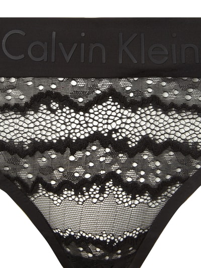 Calvin Klein Underwear String van kant  - 2