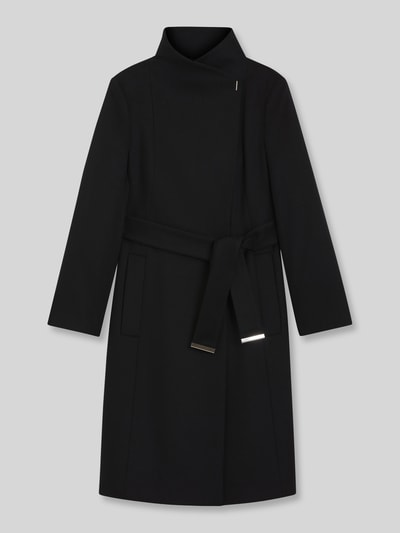 BOSS Regular Fit Mantel aus Woll-Kaschmir-Mix Modell 'Calegan' Black 2