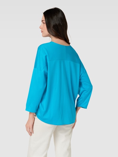 DRYKORN Longsleeve mit geripptem Rundhalsausschnitt Modell 'KIRLA' Ocean 5