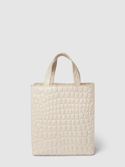 LIEBESKIND BERLIN Tote Bag mit Label-Applikation Modell 'Paper' Offwhite 5