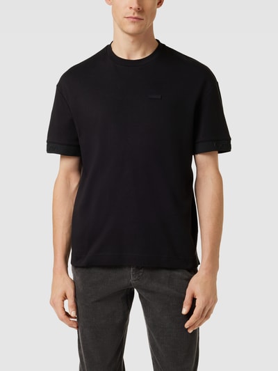 CK Calvin Klein T-Shirt mit Label-Details Black 4