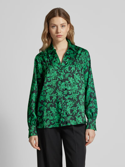 Liu Jo White Regular fit blouse met platte kraag Groen - 4