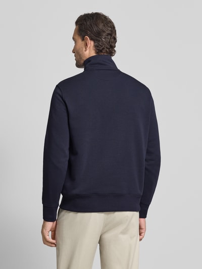 Gant Sweatshirt met opstaande kraag Marineblauw - 5