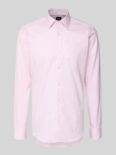 BOSS Regular Fit Freizeithemd aus Baumwoll-Mix Modell 'H-JOE-K-C1-261' Rose 2