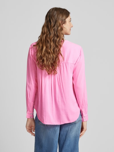 Christian Berg Woman Overhemdblouse met borstzakken Neon roze - 5