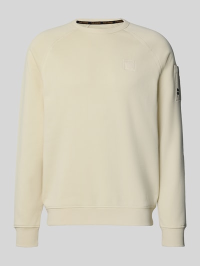 PME Legend Sweatshirt met labelpatch Offwhite - 2