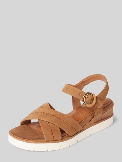 Tamaris Sandalen met doornsluiting Camel - 1