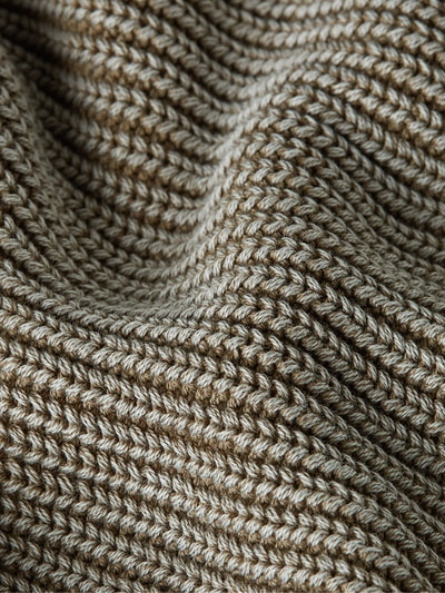 G-Star RAW Oversized Turtleneck-Pullover aus reiner Baumwolle Khaki 6