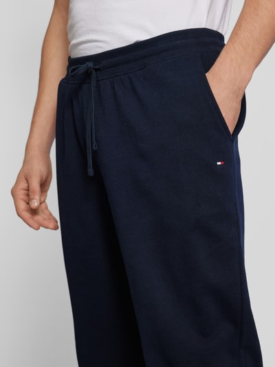 Tommy Hilfiger Sweatpants mit elastischem Bund Modell 'TERRY' Marine 3