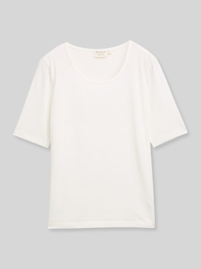 Tom Tailor t-shirt o kroju regular fit z mieszanka bawełny ' Biały 2