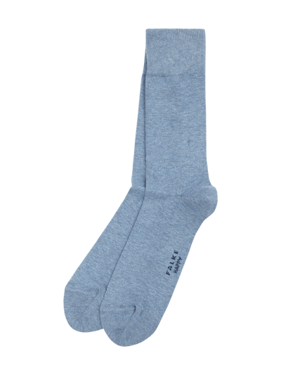 Falke Socken im 2er-Pack Jeansblau Melange 1