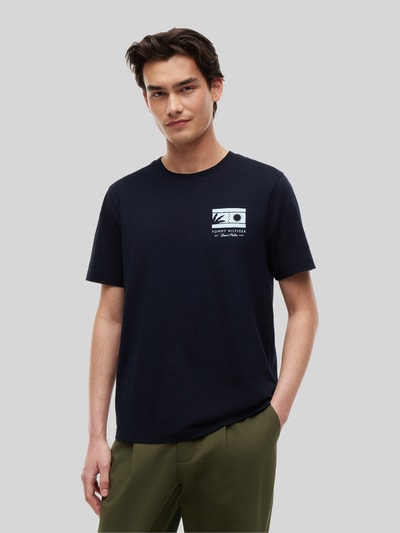 Tommy Hilfiger Regular Fit T-Shirt aus reiner Baumwolle Marine 4