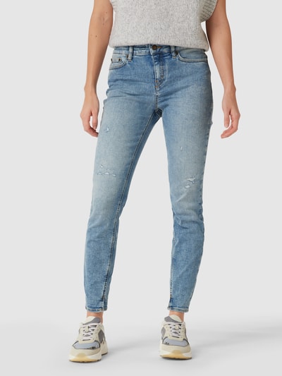 Drykorn Skinny Fit Jeans mit Stretch-Anteil Modell 'Need' Jeansblau 4