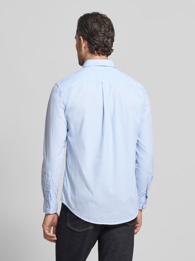 Tommy Hilfiger Regular Fit Freizeithemd aus reiner Baumwolle Hellblau 5