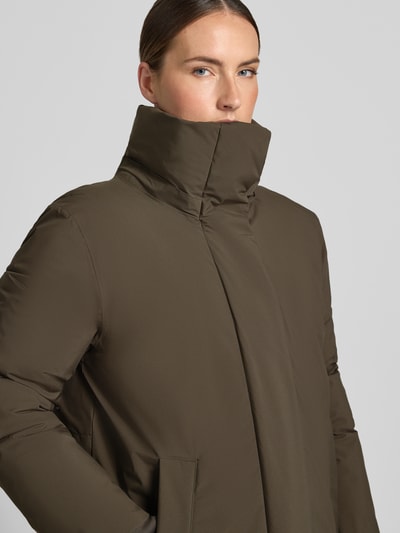 Marc O'Polo parka o kroju relaxed fit z kołnierzem z kapturem Oliwkowy 3