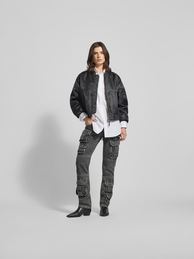 Diesel Cargohose in Denim-Optik Mittelgrau 1