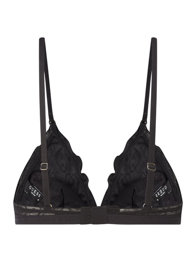 Guess Triangel-BH aus Spitze  Black 2