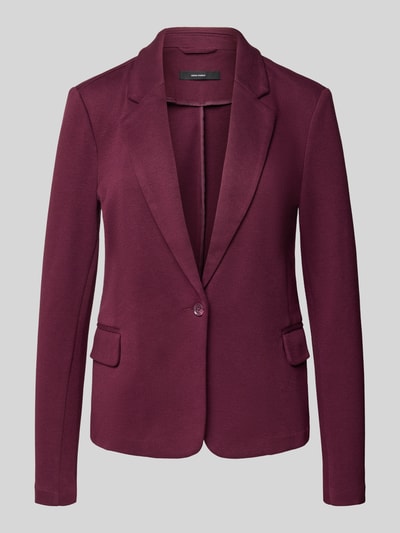 VERO MODA Regular fit korte blazer met katoen, model 'JULIA' Bordeaux - 2