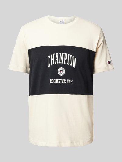 CHAMPION T-Shirt mit Colour-Blocking-Design Hellgrau 2