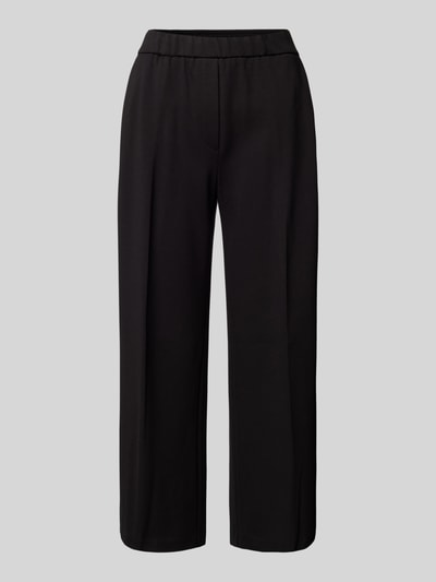 s.Oliver BLACK LABEL High Rise Culotte aus Interlock-Jersey mit Elastikeinsatz Black 1