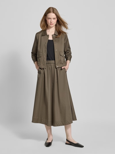 COMMA Blazer met klepzakken Olijfgroen - 1