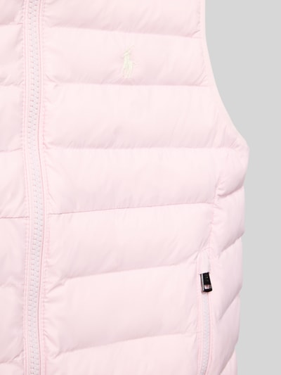 Polo Ralph Lauren Teens Bodywarmer met opstaande kraag en labelstitching Roze - 2
