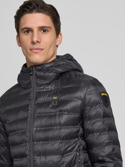 Blauer Usa Gewatteerd jack met capuchon, model 'CHARLES' Zwart - 3