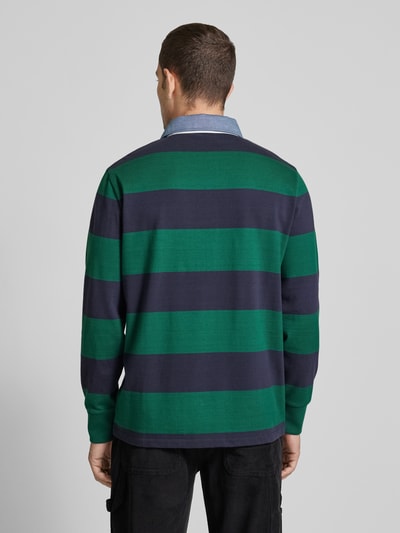 Gant Sweatshirt mit Kentkragen Dunkelgruen 5