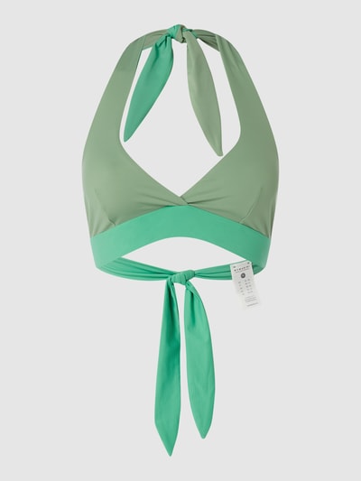 Mymarini Bikinitop in triangelmodel - aan twee kanten draagbaar  Mint - 2