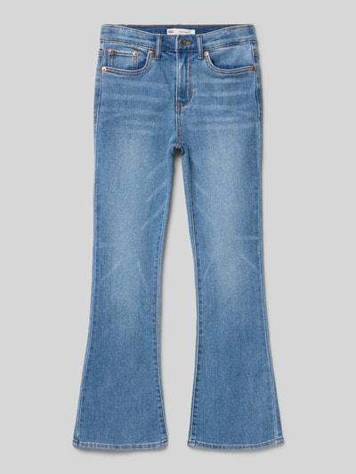 Levi’s® Kids Jeansy bootcut z mieszanka bawełny model '726' Jasnoniebieski 1