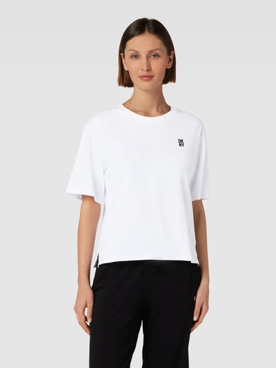 DKNY Loungehose mit elastischem Bund Weiss 4