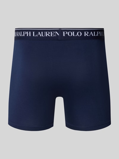 Polo Ralph Lauren Underwear Majtki i obcisłe bokserki z mieszanki bawełny w 5‑pakiecie Ciemnoniebieski 3