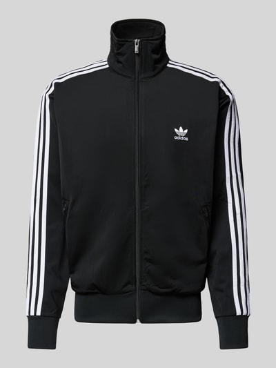 adidas Originals Trainingsjack met labelstitching, model 'FBIRD' Zwart - 2