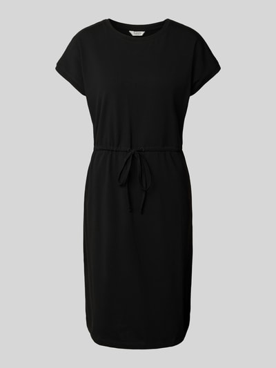 B.Young Knielanges Kleid mit Tunnelzug Modell 'PANDINNA' Black 2