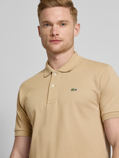 Lacoste Regular Fit Poloshirt mit Label-Patch Beige 3