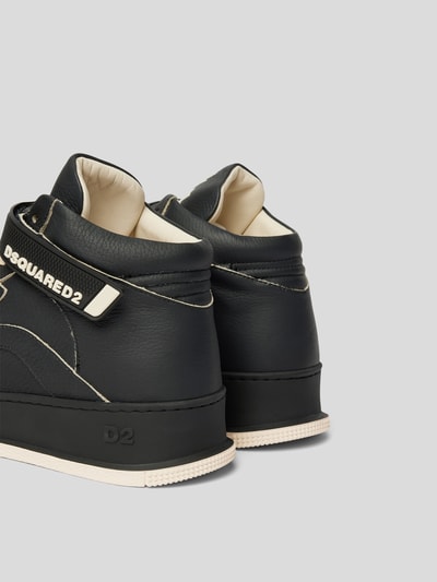 Dsquared2 High-Top-Sneaker mit Label-Details Schwarz 3