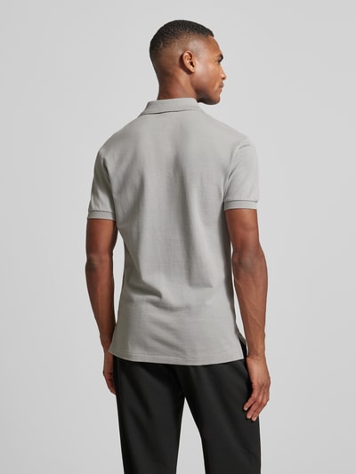 Polo Ralph Lauren Poloshirt met labelstitching Lichtgrijs - 5