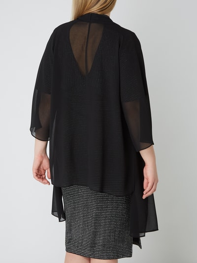 Persona by Marina Rinaldi PLUS SIZE - Bolero aus Chiffon Black 5