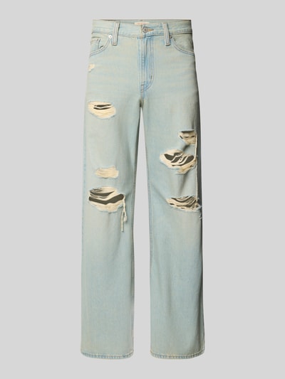 Levi's® Jeansy z efektem znoszenia model 'MIDDY' Jasnoniebieski 2