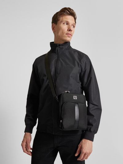 SAMSONITE Handtas met labeldetail, model 'SACKSQUARE' Zwart - 1