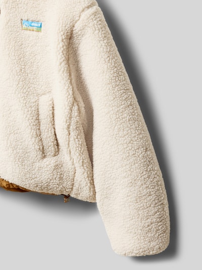 ONLY Regular Fit Teddy-Jacke mit Wendefunktion Modell 'MARIA LIFE' Camel 2